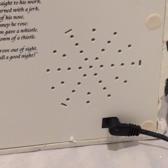 Thomas Kinkade Narrated Christmas House Twas The Night Before Christmas 79490 B - Picture 13 of 14